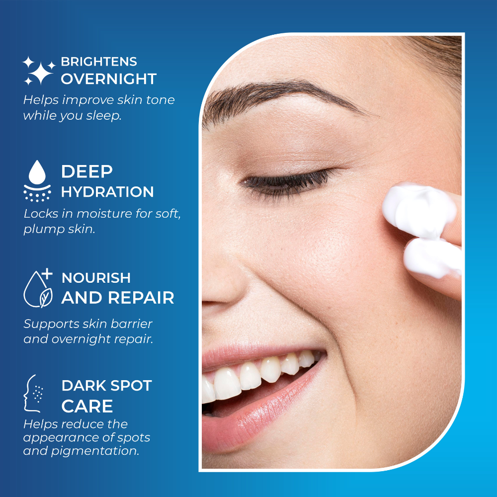 Glow 7 Skin Brightening Night Cream for Radiant Overnight Care20G