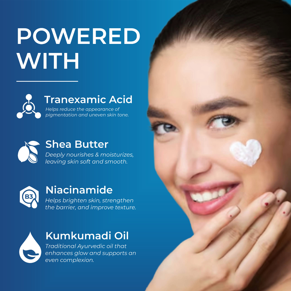 Glow 7 Skin Brightening Night Cream for Radiant Overnight Care20G