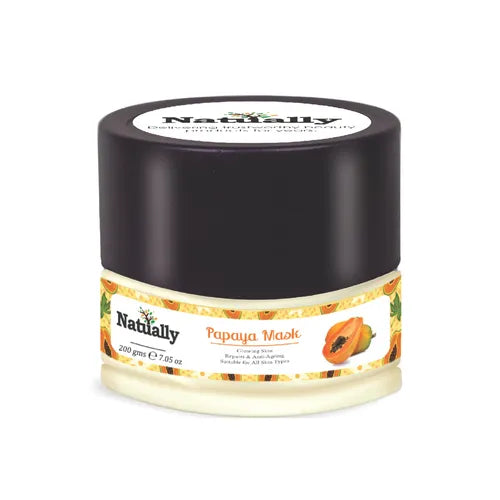 Natually Papaya face Mask -Glowing Skin Repairs & Anti-Ageing - 180g