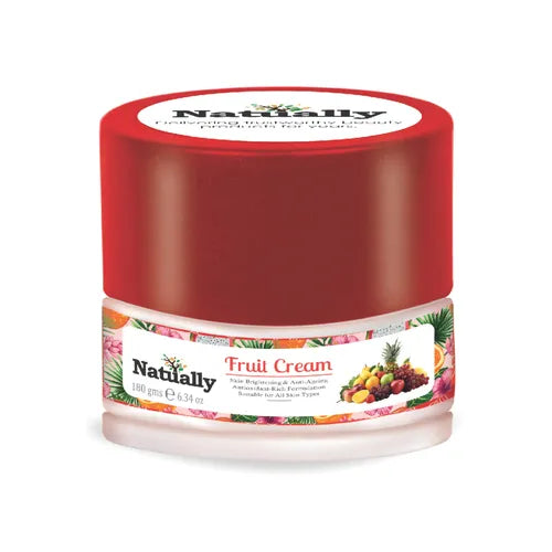 Natually Fruit Cream Skin Brightening & Anti-Ageing - 180g