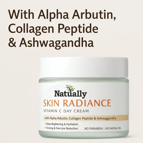 Skin Radiance Vitamin C Day Cream for Brightening and Hydration-50g
