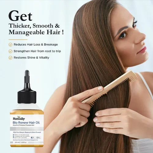 Bio Fusion Hair Oil - Growth & Thickness G Promotes Hair -Redensyl & Onion Ferment