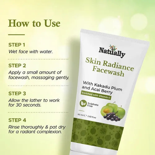 Skin Radiance Facewash with Kakadu Plum and Acai Berry