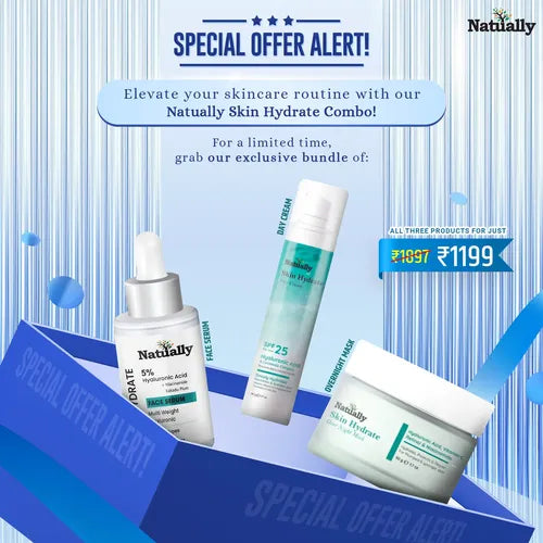 Natually Skin Hydrate Trio - Ultimate Hydration Combo