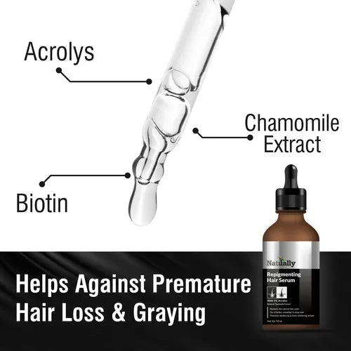 Natually Repigmenting Hair Serum