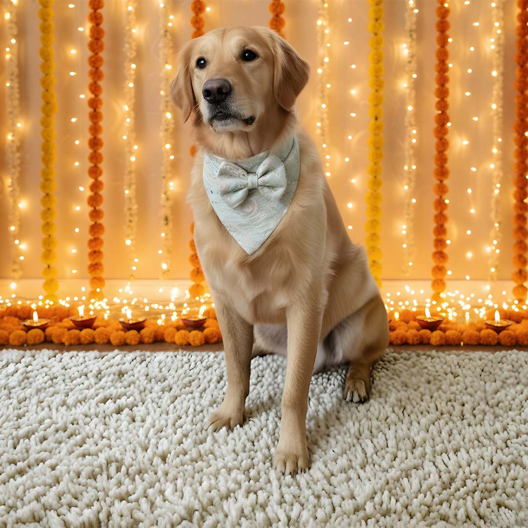 Mint Whirl Festive Bandana