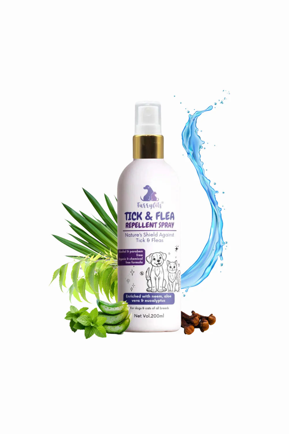 Tick N Flea Shampoo And Repellent Spray