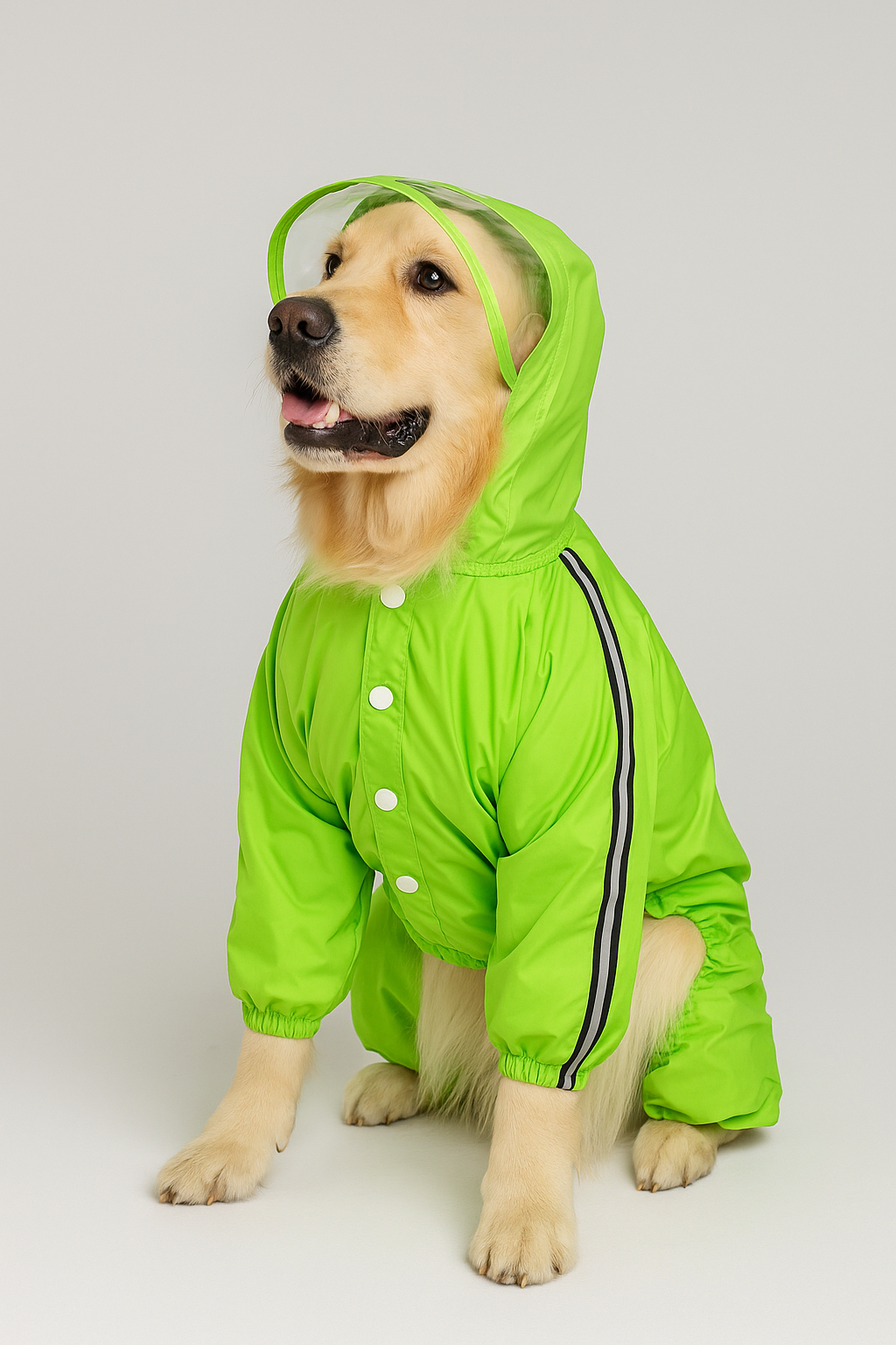 Furryfits Neon Raincoat