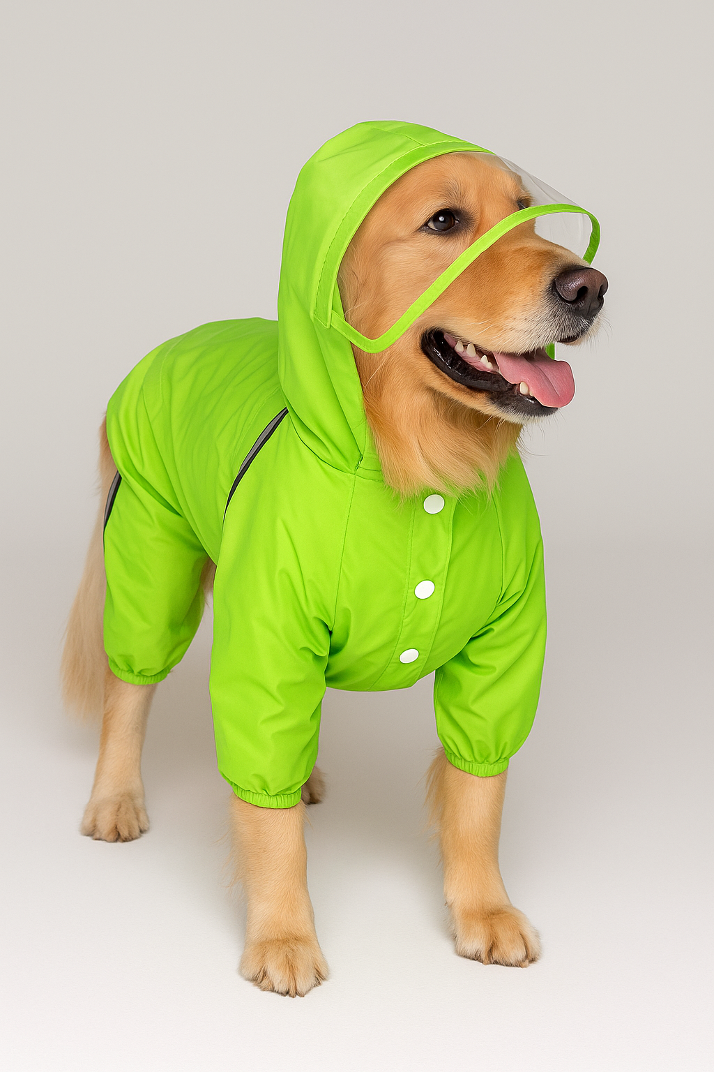 Furryfits Neon Raincoat