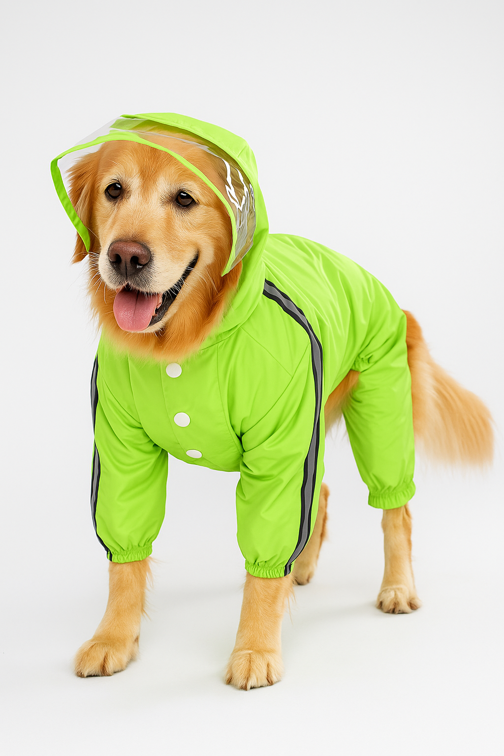 Furryfits Neon Raincoat