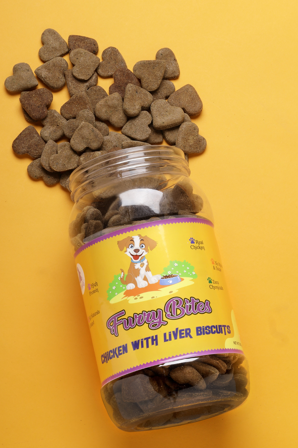 FurryFits Chicken with Liver – Protein-Rich Pet Treat for Dogs