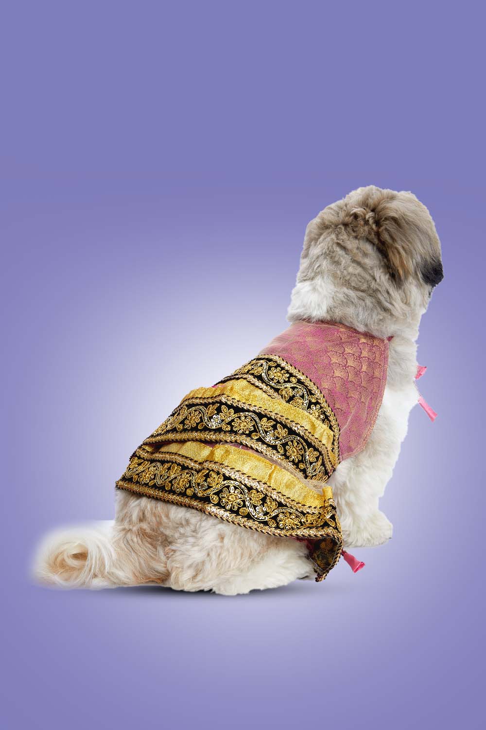 Furryfits Festive Diva Dog lehenga – Elegant & Stunning Traditional Wear