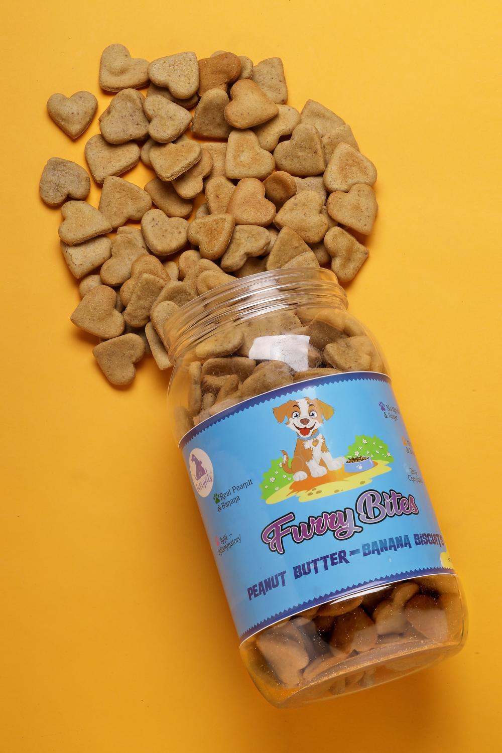 FurryFits Peanut Butter & Banana – Delicious & Nutritious Dog Treat