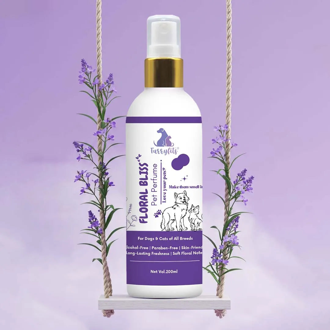 FurryFits Floral Bliss Perfume - Long-Lasting Pet Fragrance