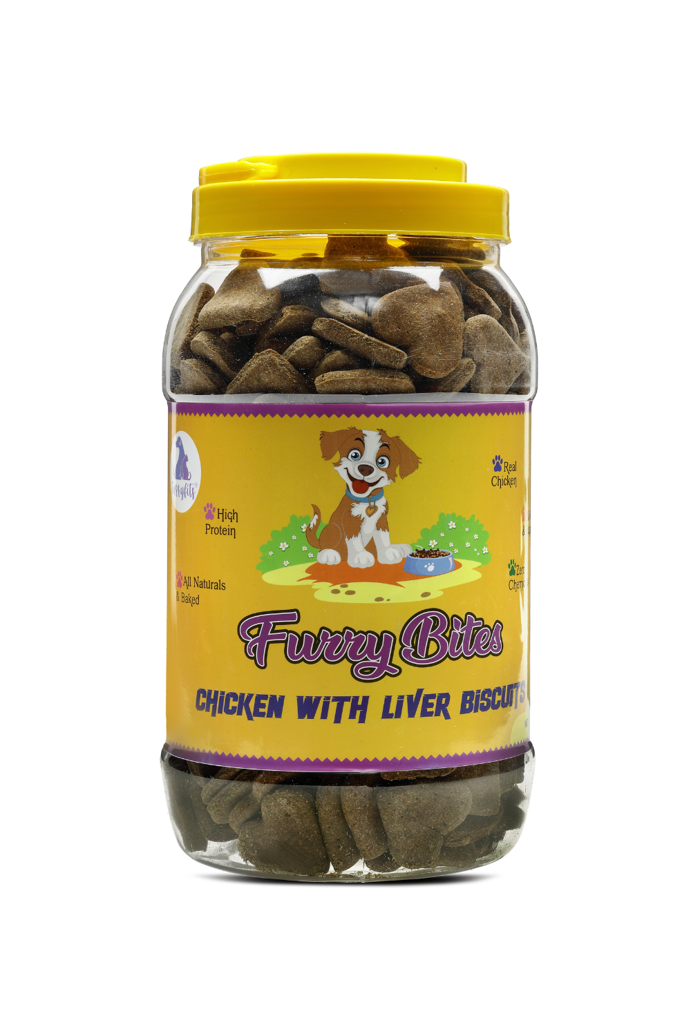 FurryFits Chicken with Liver – Protein-Rich Pet Treat for Dogs